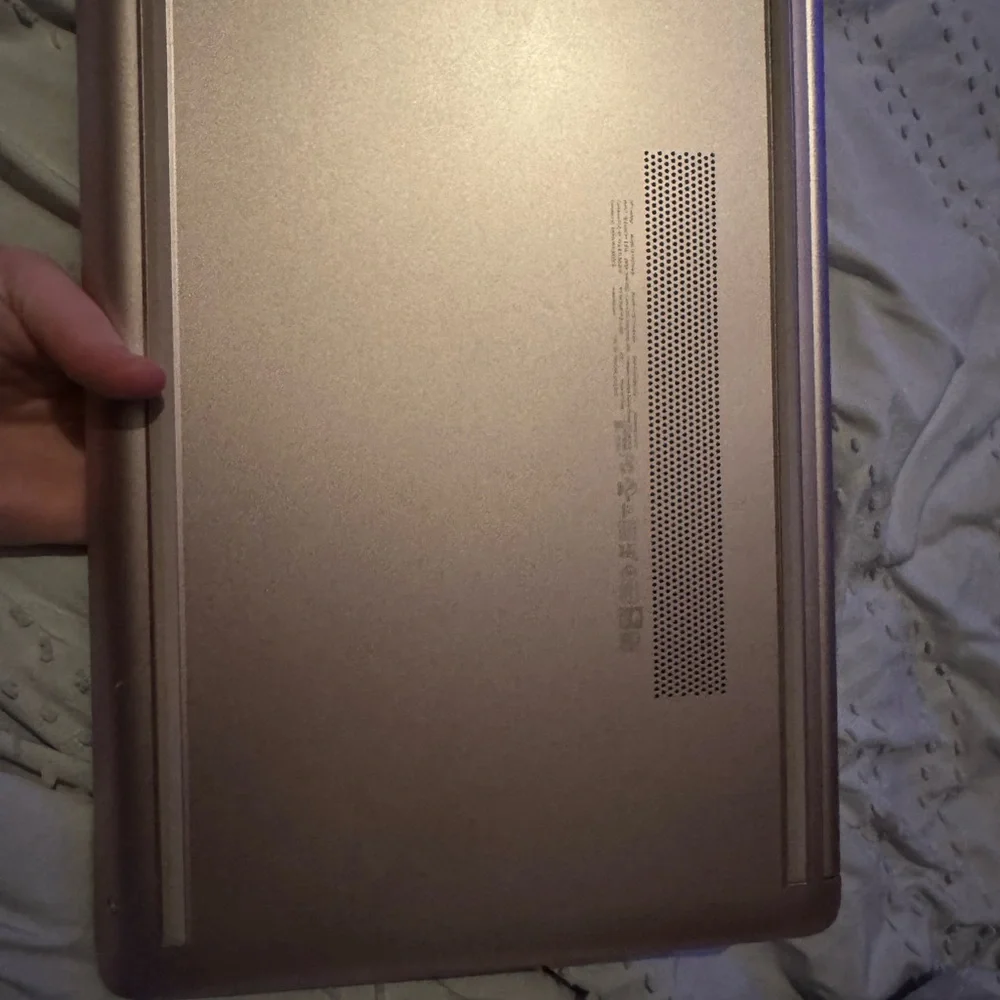 HP Gold Ultrabook Slim Design QWERTY Keyboard